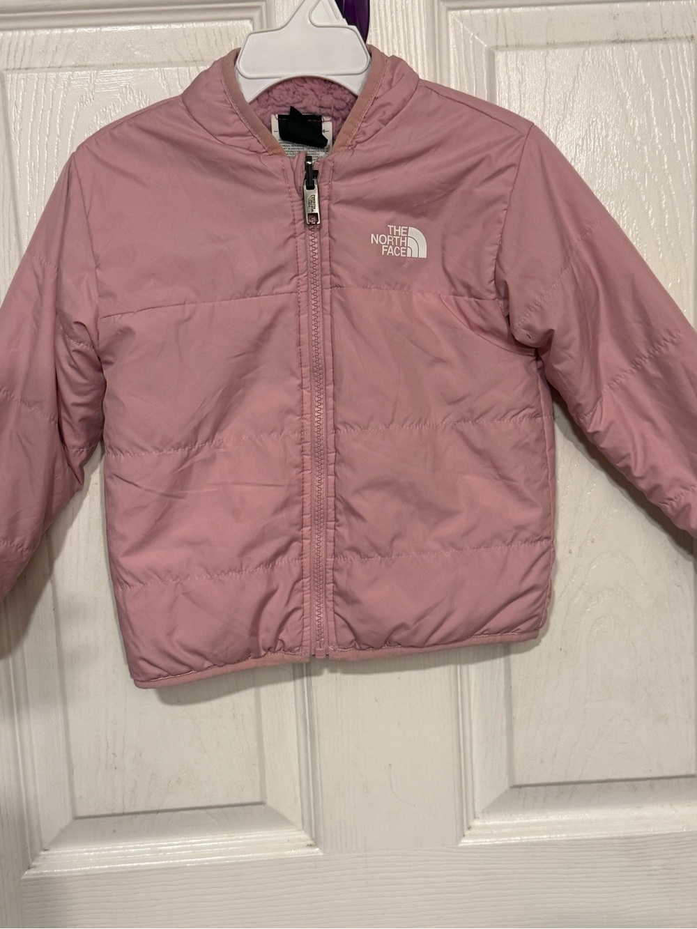 The North Face Kids Pink Puffer Jacket